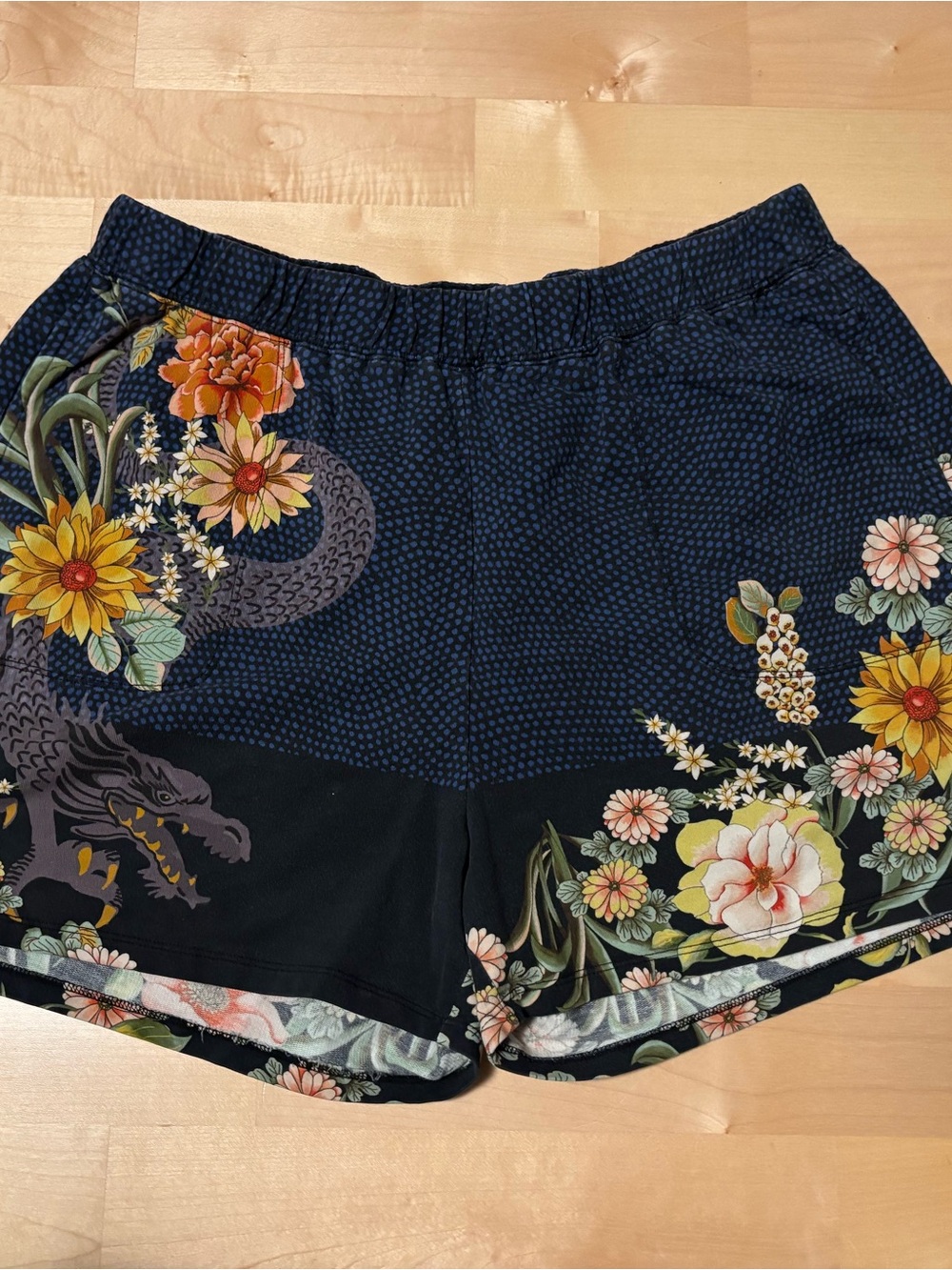 Johnny Was Los Angeles Dragona Easy Short Size XL